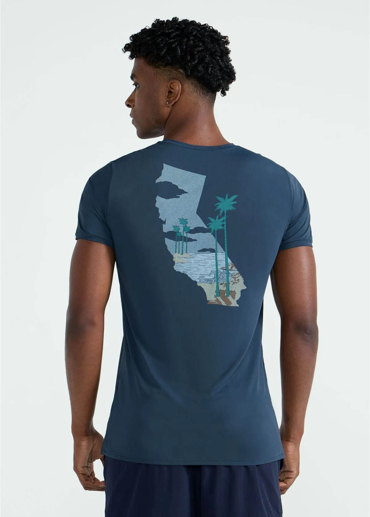 Camiseta Masculina Manga Curta Thermodry Califórnia - Imagem 2